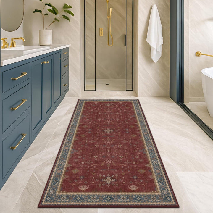 Vintage-Inspired Runner Rug