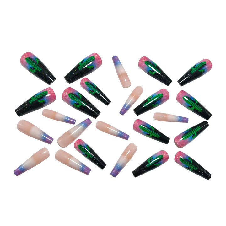 Creative Nail Art with Cactus Design Stornfield