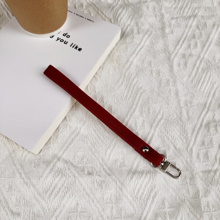 Stylish Faux Leather Keychain Strap Stornfield