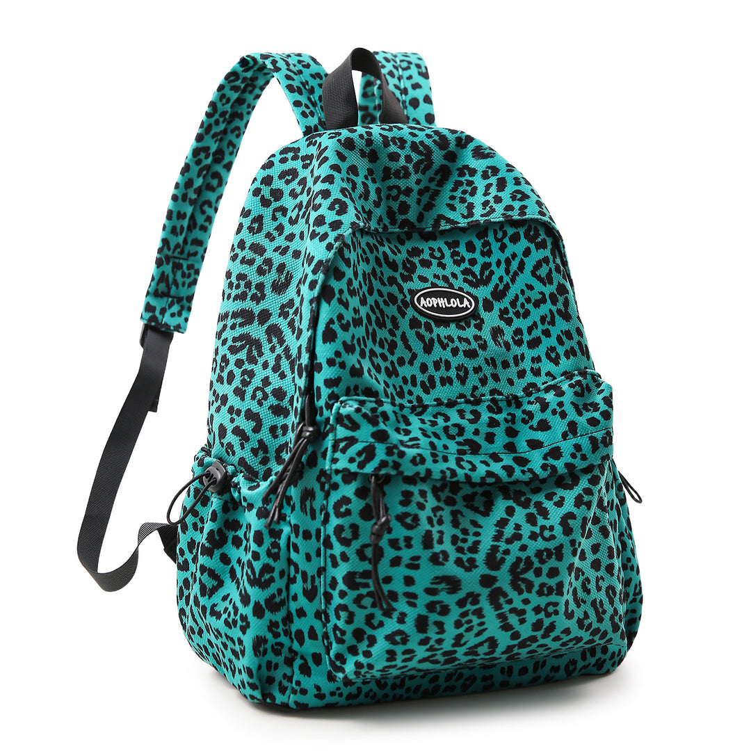 Animal Print Patterned School Backpack Stornfield