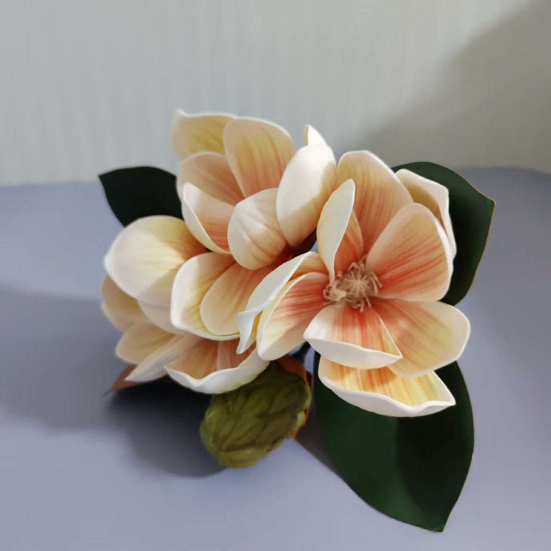 Artificial Magnolia Flower Bouquet