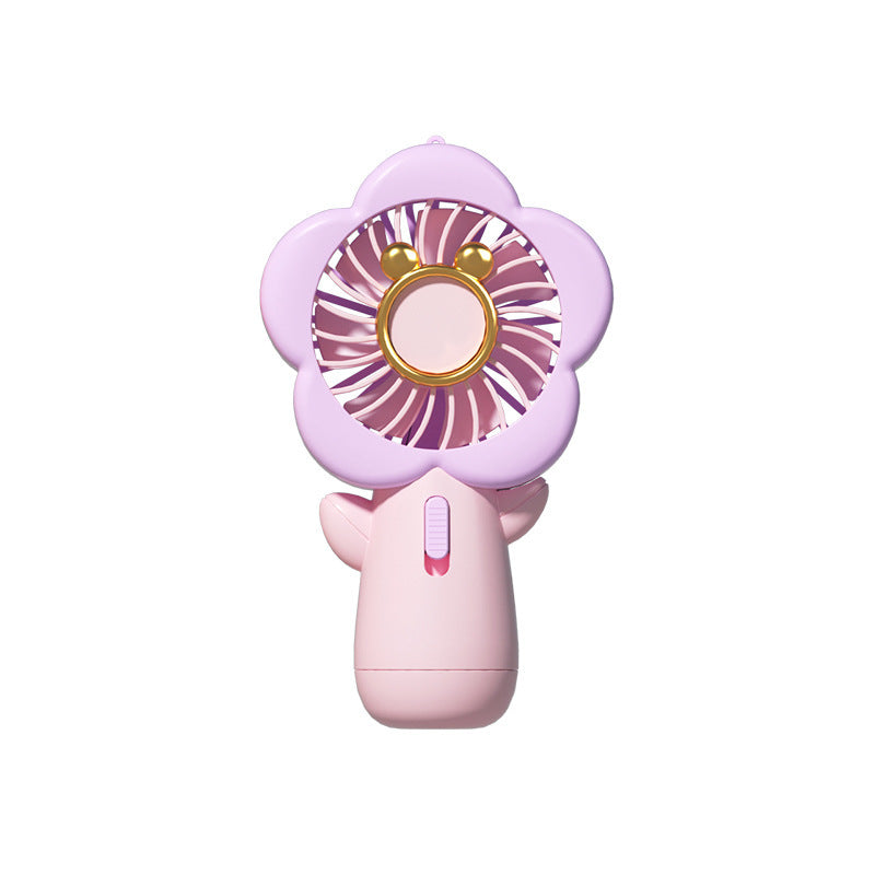 Ladies Portable Flower Fan Stornfield