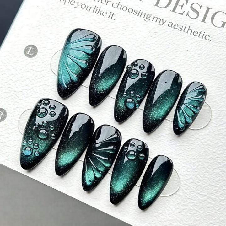 Creative nail art set with stylish 3D effects Stornfield