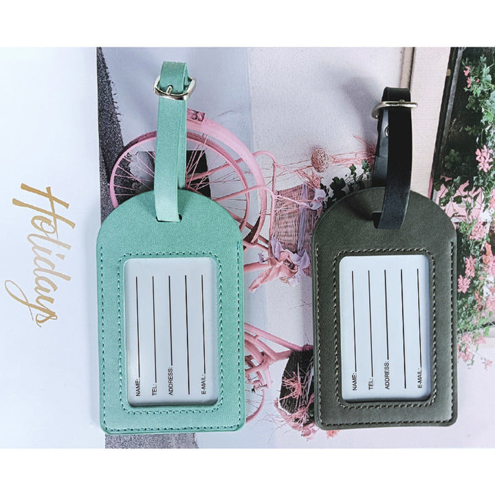 Stylish Leather Luggage Tag Stornfield