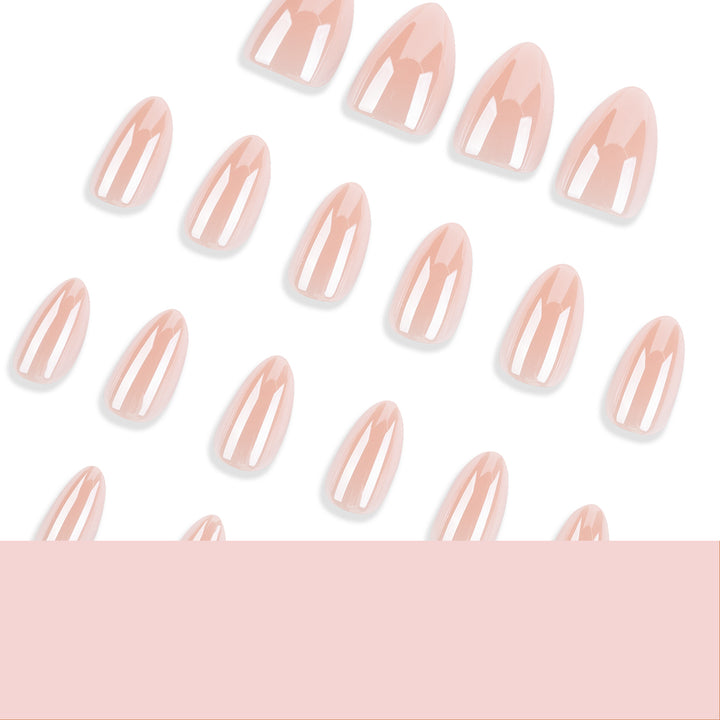 Nail extensions with elegant gloss finish Stornfield