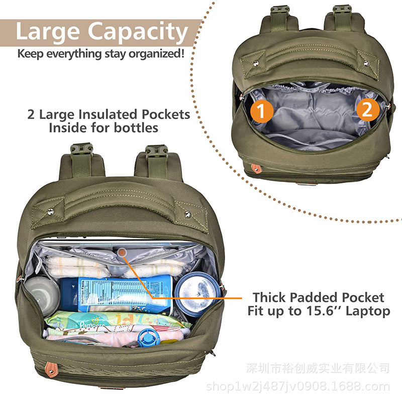 Stylish Multi-Function Diaper Backpack Stornfield