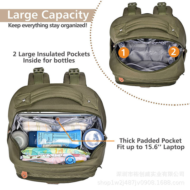 Stylish Multi-Function Diaper Backpack Stornfield
