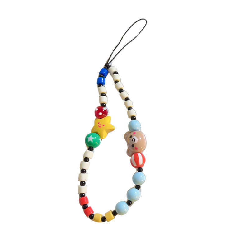 Playful Themed Beaded Phone Charm Stornfield