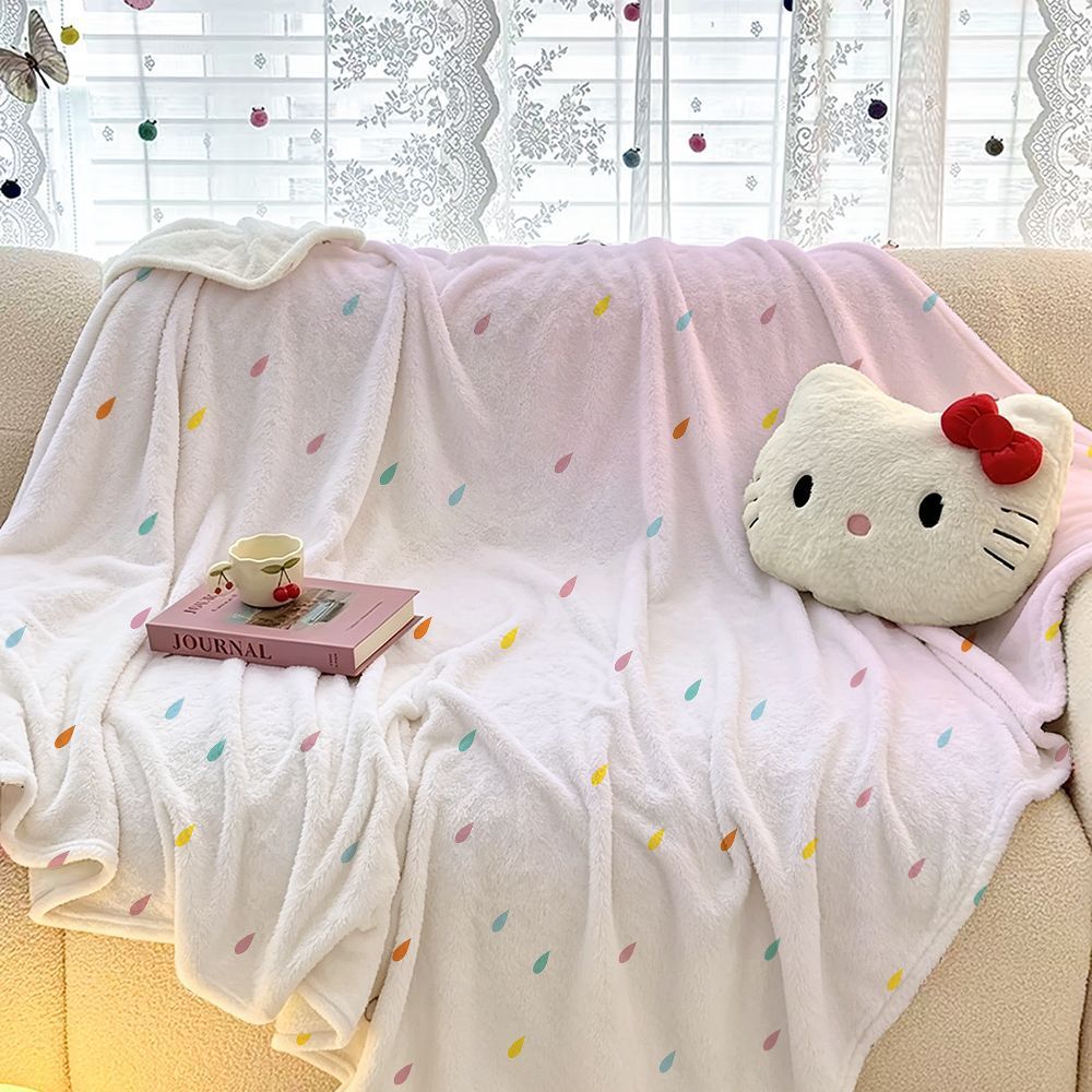 Cozy Decorative Fleece Throw Blanket