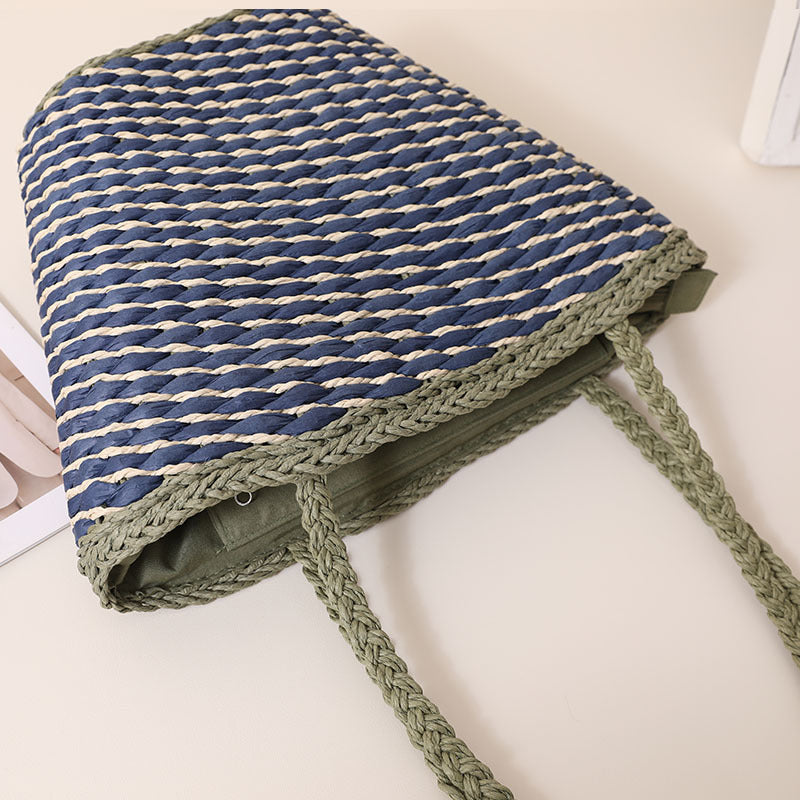 Braided Beach Bag with Wide, Sturdy Handles Stornfield