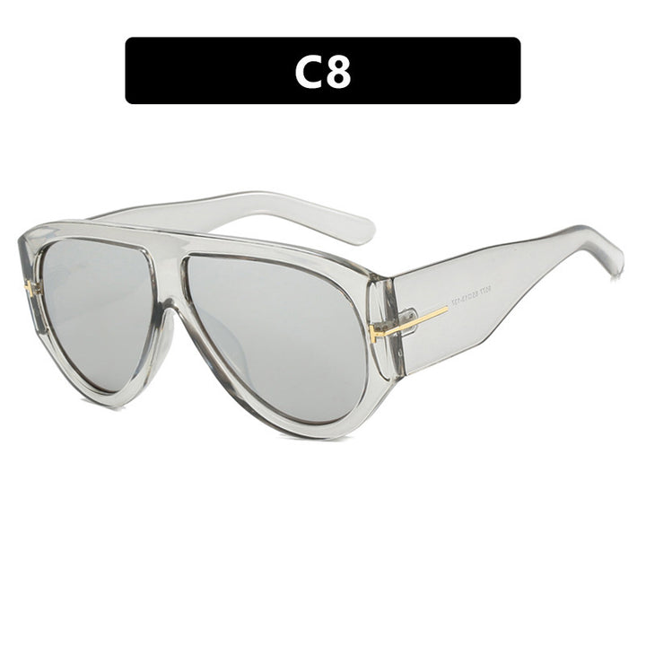 Women Designer Sunglasses in Elegant Retro Design with Wide Frame Stornfield