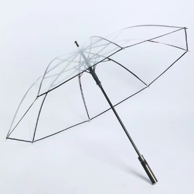 Ladies Transparent Umbrella with Ergonomic Handle Stornfield