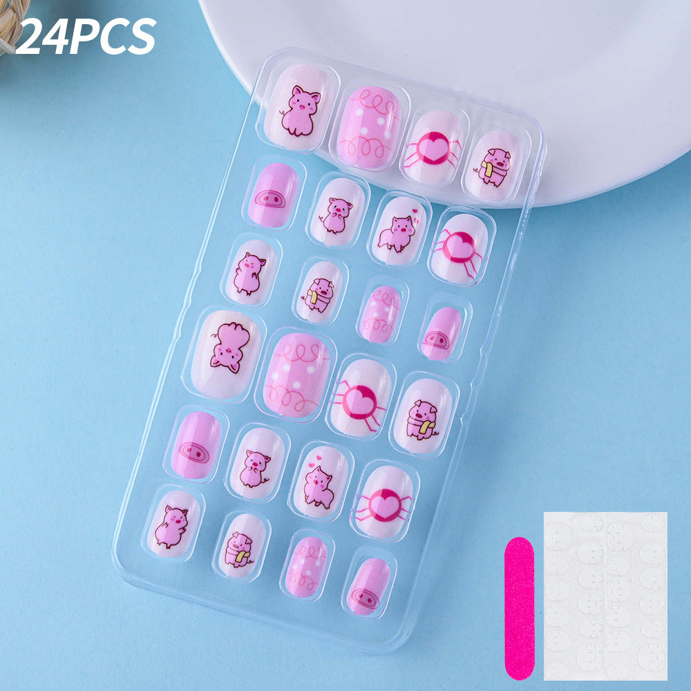 Themed Summer Beach Nail Art Press-On Nails Stornfield