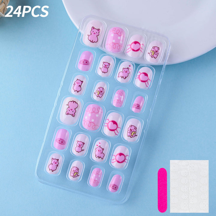 Themed Summer Beach Nail Art Press-On Nails Stornfield
