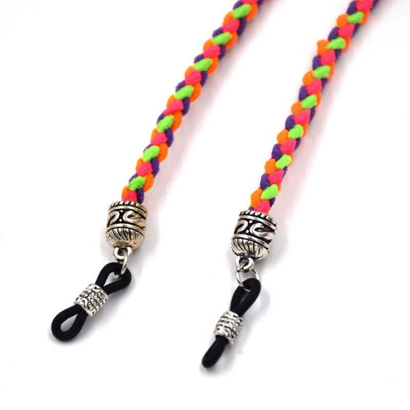 Colorful Braided Eyewear Retainer Stornfield
