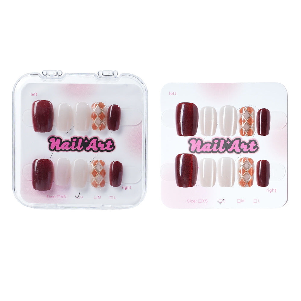 Glamorous Press-On Nail Art Set Stornfield