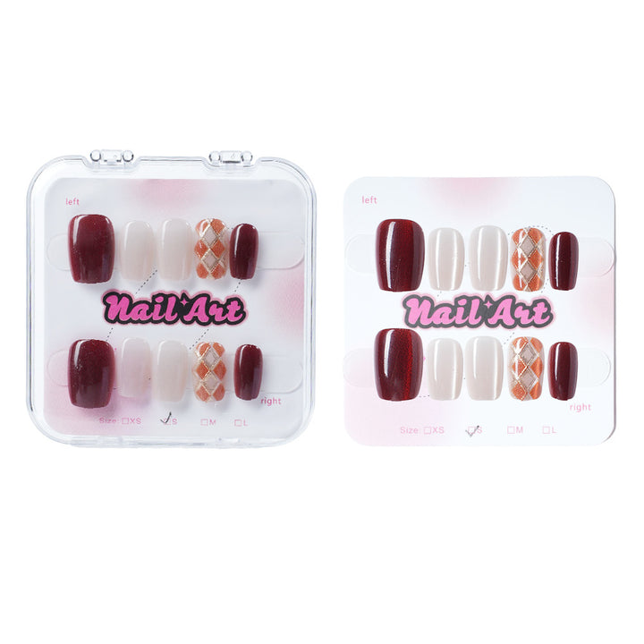 Glamorous Press-On Nail Art Set Stornfield