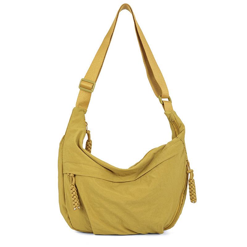 Casual shoulder bag with multifunctional zip pockets Stornfield