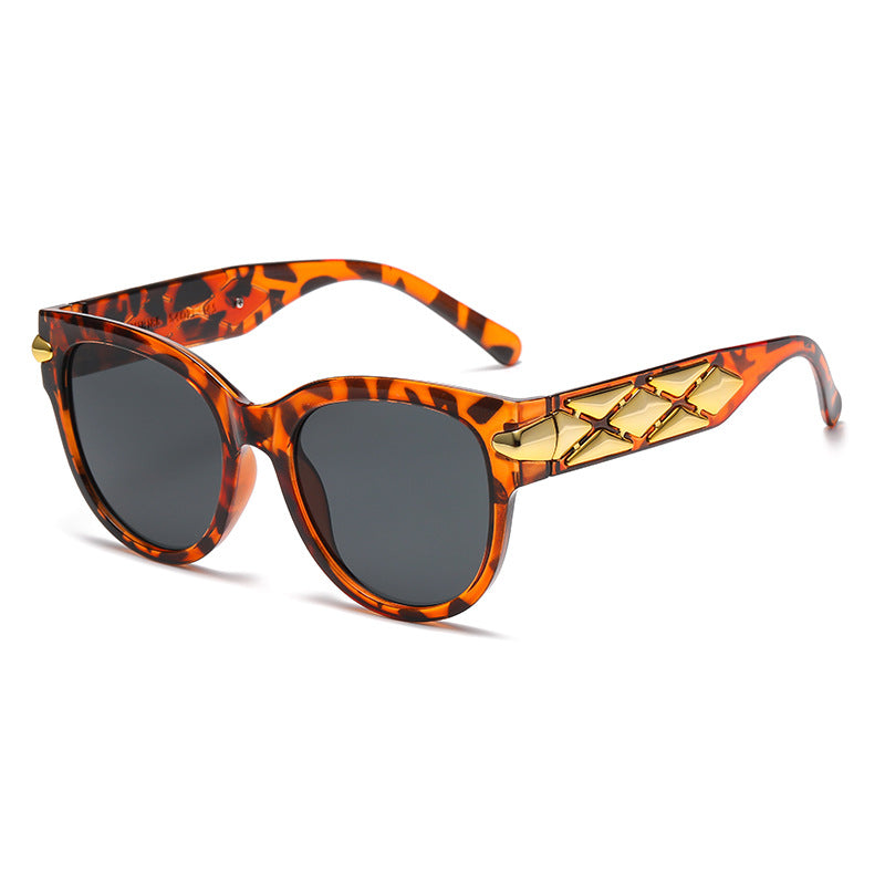 Women's designer sunglasses with innovative, detailed frame Stornfield