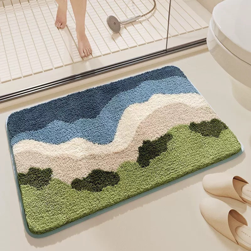 Decorative Shower Bath Mat