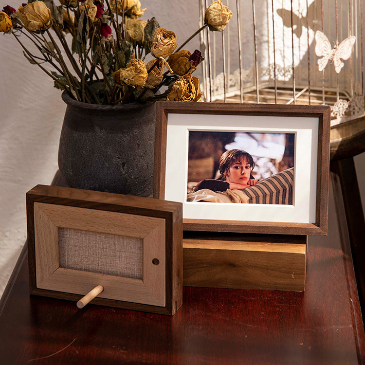 Premium Rustic Wooden Photo Frame