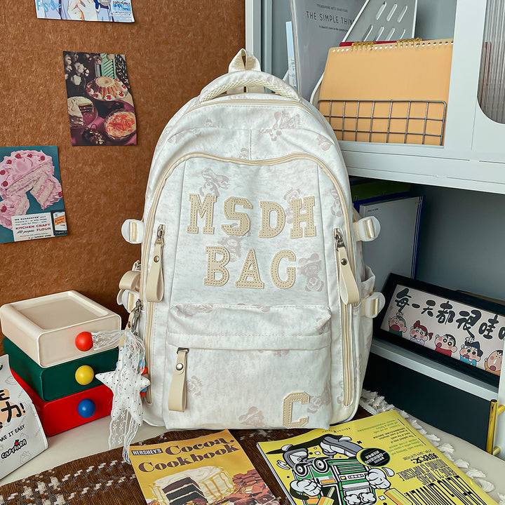 Stylish Embroidered Casual Backpack Stornfield 1791205709