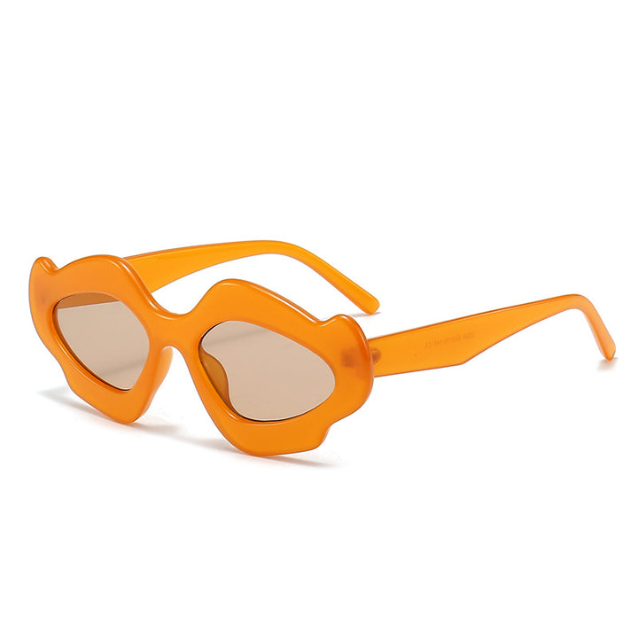 Women's fashionable sunglasses with unique flower frame Stornfield