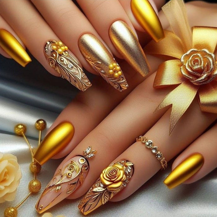Elegant Artificial Nail Decoration Stornfield