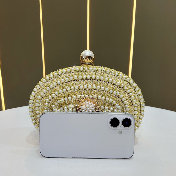 Elegant Beaded Evening Handbag