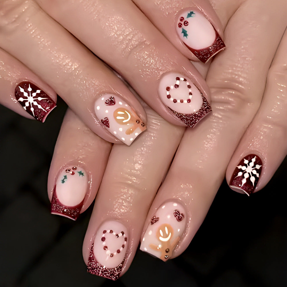 Decorative Holiday Press-On Nail Art Stornfield