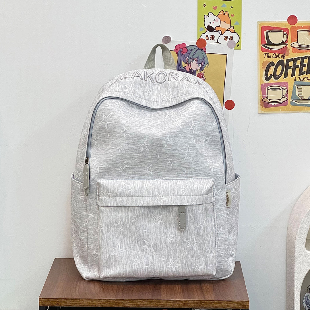 Casual All-Occasion Star-Print Backpack Stornfield