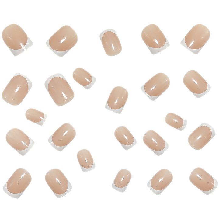 Elegant artificial nails with French tip Stornfield