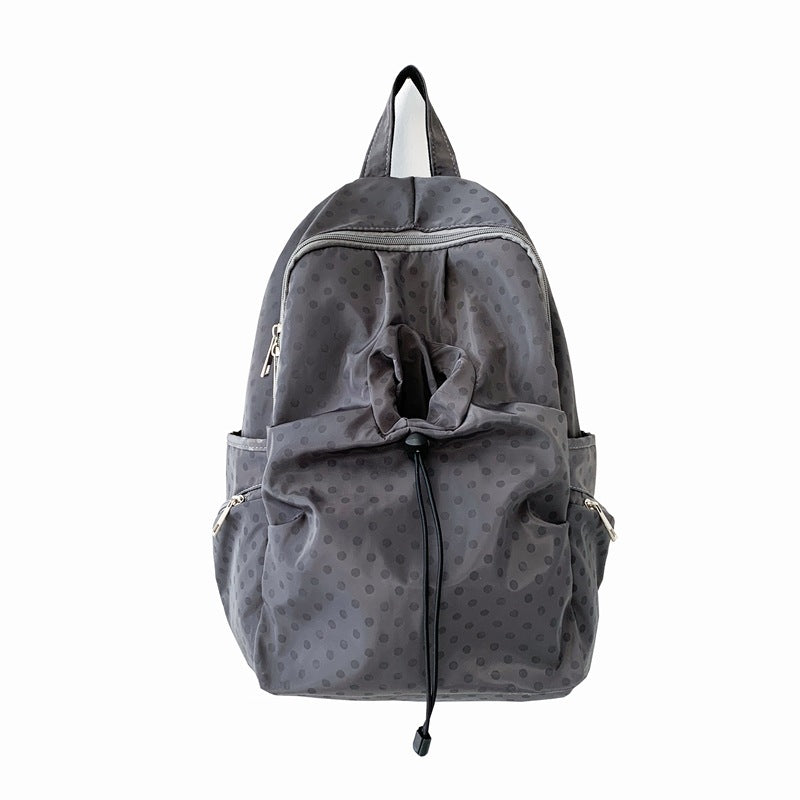 Leisure backpack with functional folding technique and multiple outer pockets Stornfield