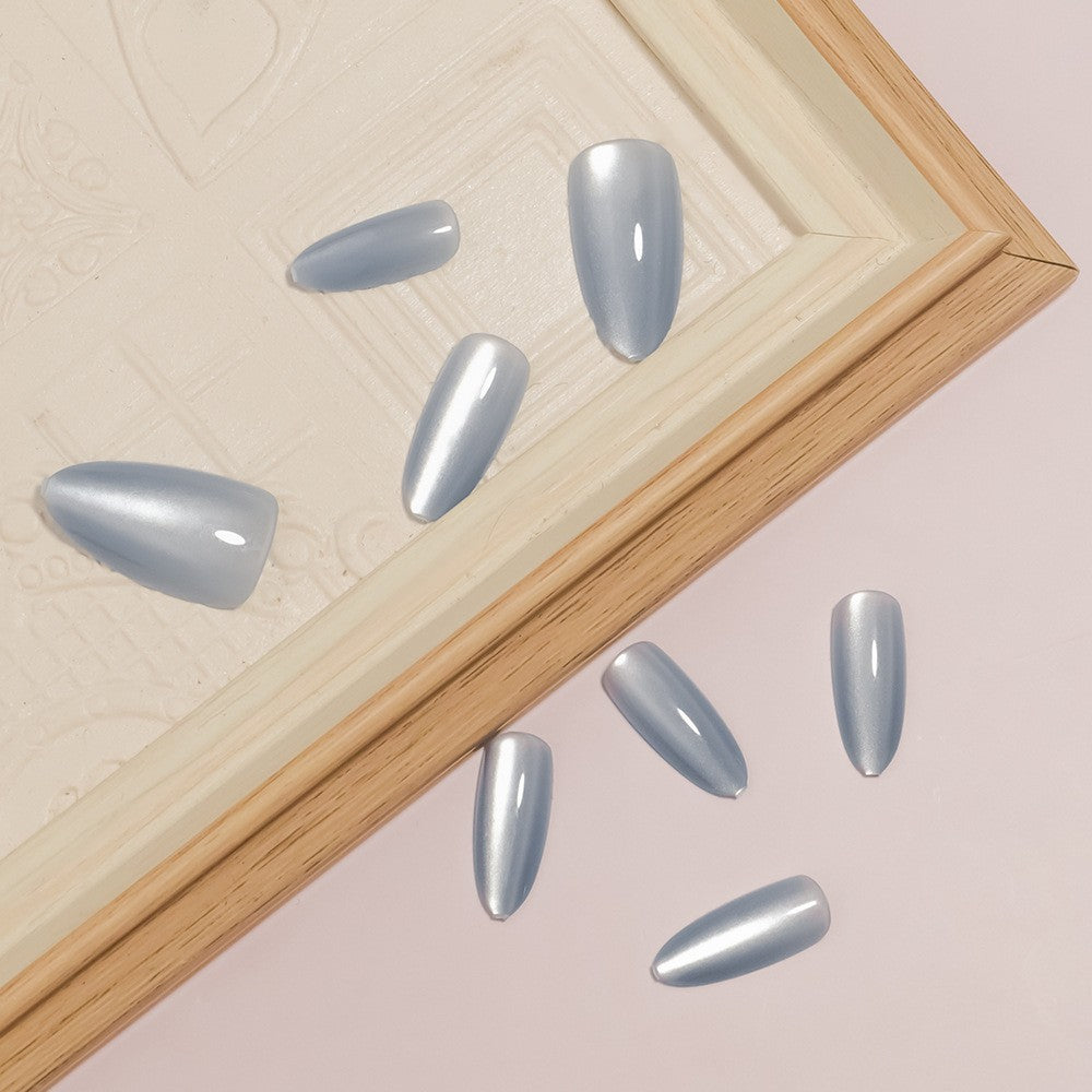 Premium DIY Almond-Shaped Press-On Nails Stornfield