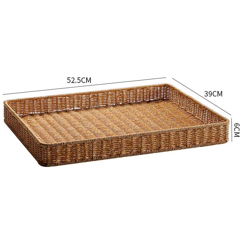 Handwoven Decorative Storage Tray Stornfield