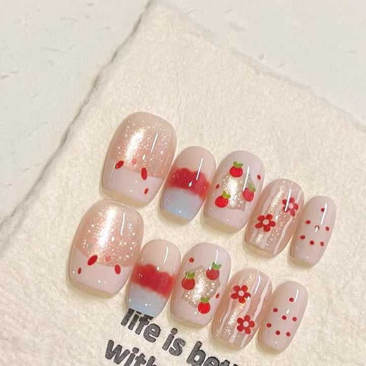 Artistic Decorative Press-On Nails Stornfield