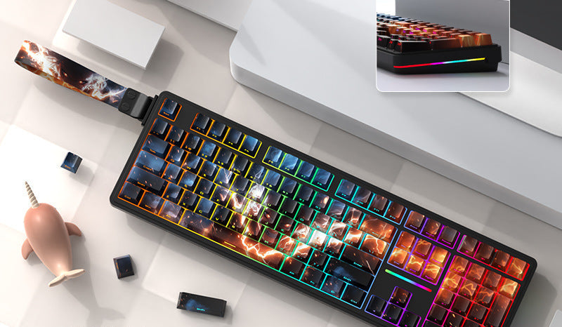 Gasket-Mounted RGB Mechanical Keyboard Stornfield
