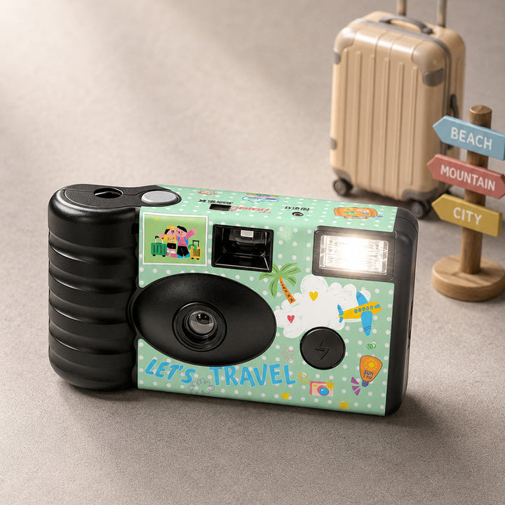 Travel-Themed Disposable Film Camera Stornfield