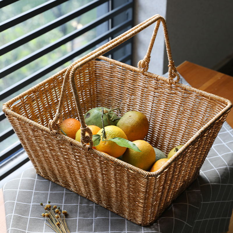 Unisex Rectangular Shopping and Storage Basket Stornfield