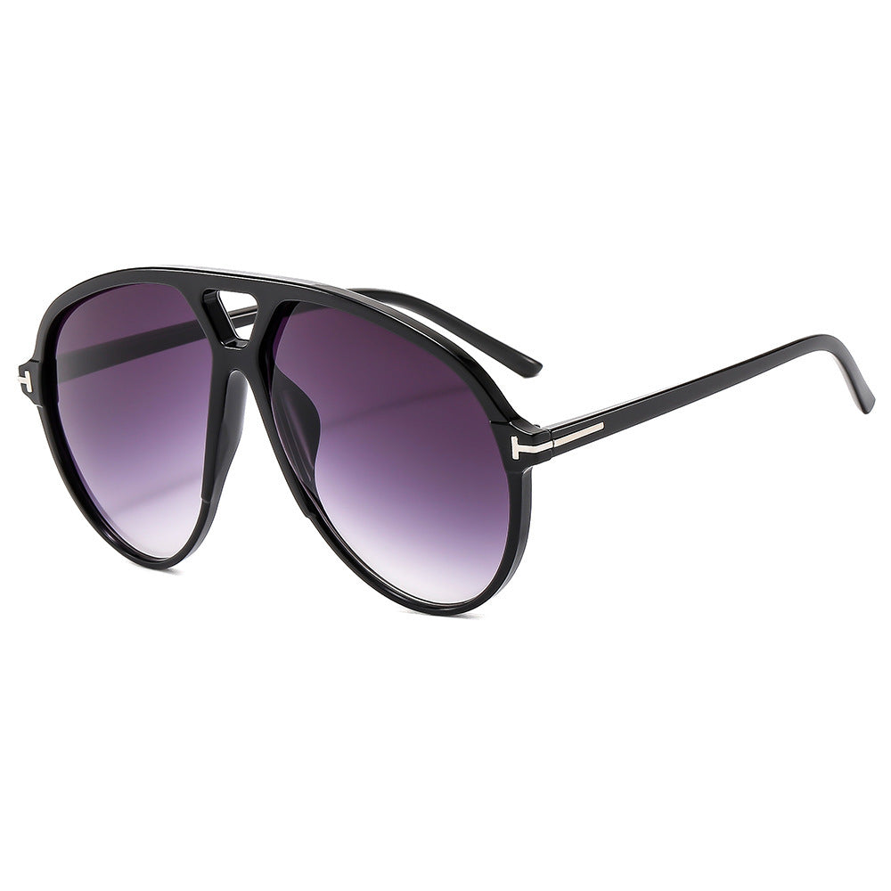 Oversized Aviator-Style Sunglasses Stornfield