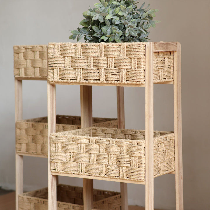 Beef Storage Tower with Woven Baskets Stornfield