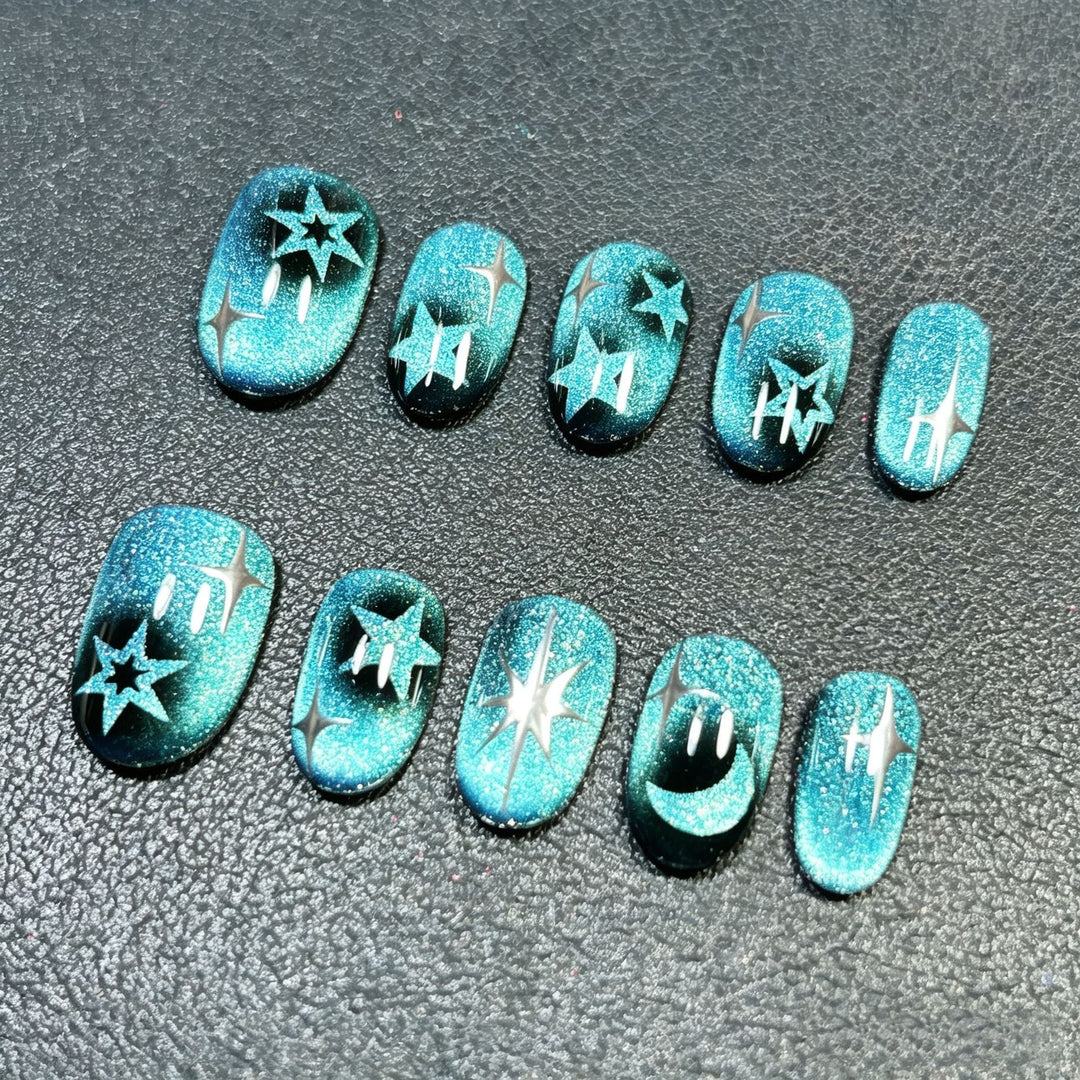 Artistic Ombre Glitter Nail Art Set Stornfield