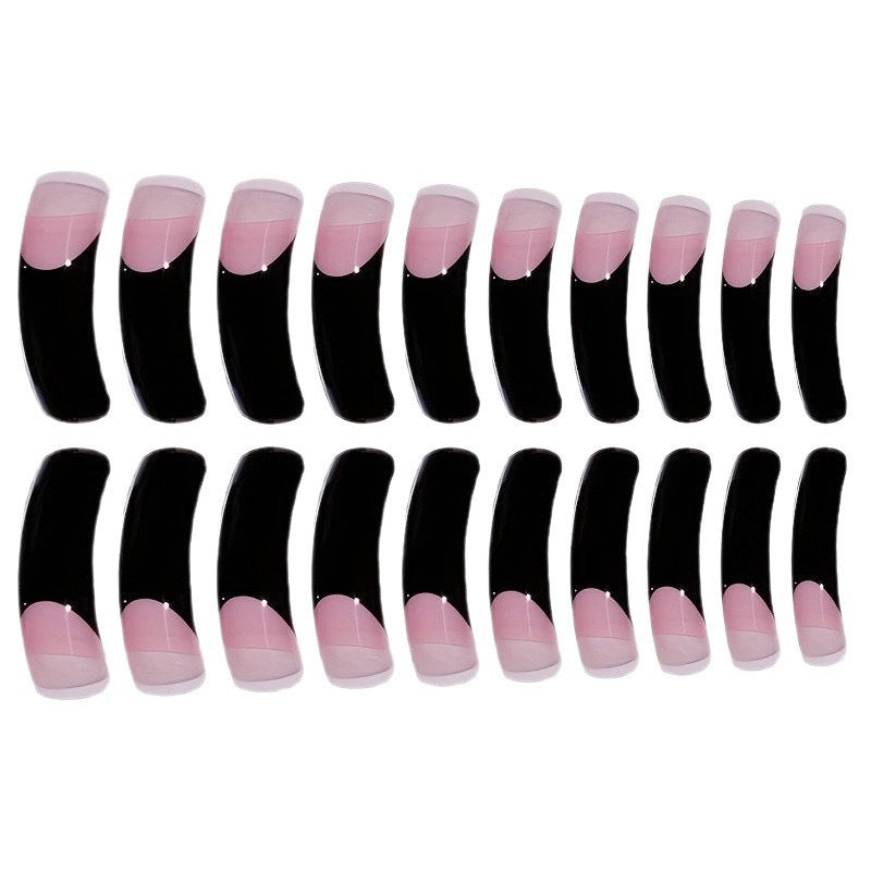 Long Tip French Manicure Nail Enhancements Stornfield
