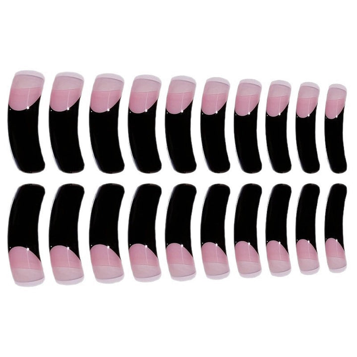 Long Tip French Manicure Nail Enhancements Stornfield