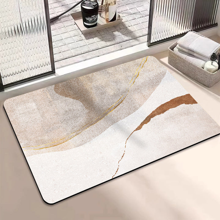Ornate Decorative Bath Mat Stornfield