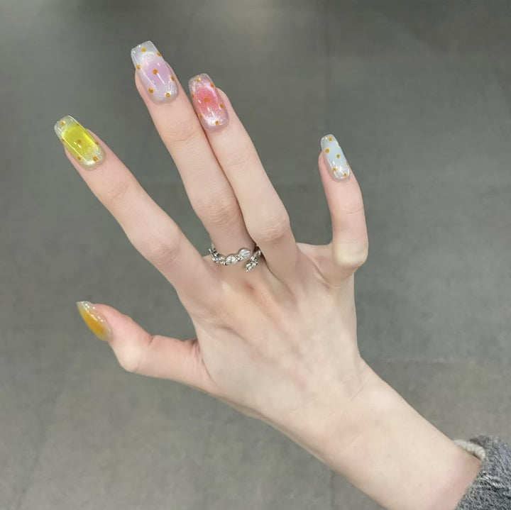 Artistic Acrylic Gel Nail Extensions
