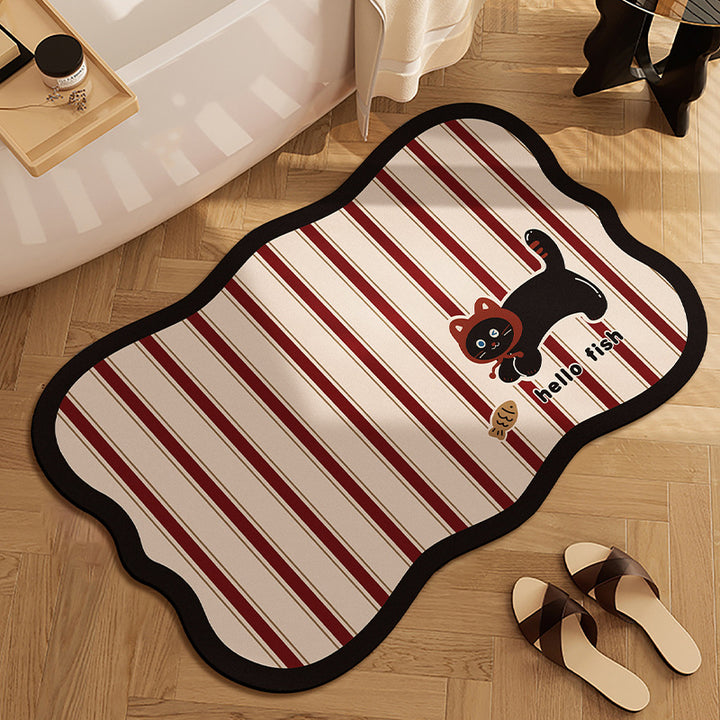 Bathroom Mat for Home Bathroom Floor Decor