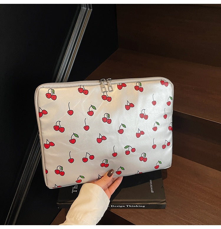 Playful Cherry Print Laptop Sleeve Stornfield