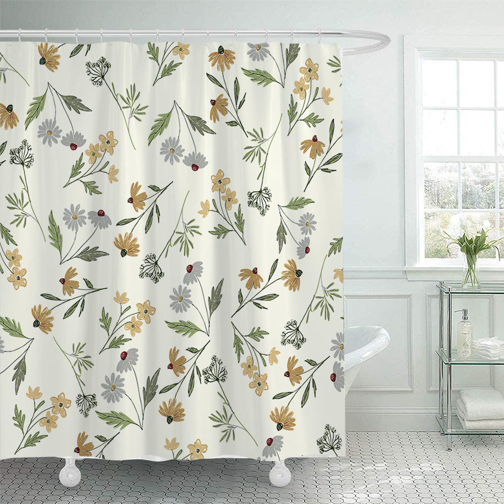 Floral Patterned Shower Curtain Stornfield 1784860161