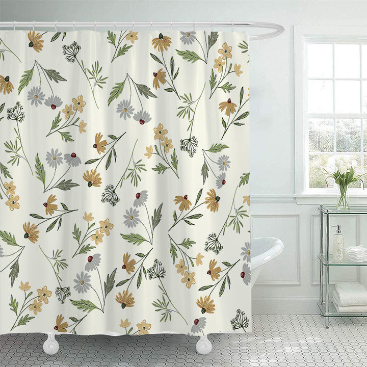 Floral Patterned Shower Curtain Stornfield 1784860161